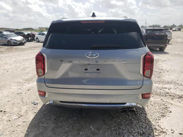 KM8R54HE6LU037661 - 2020 HYUNDAI PALISADE LIMITED SILVER photo 6