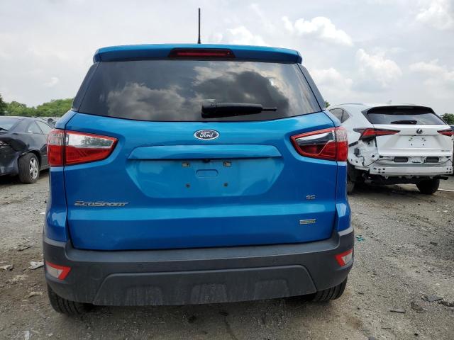 MAJ3S2GE9LC335223 - 2020 FORD ECOSPORT SE BLUE photo 6