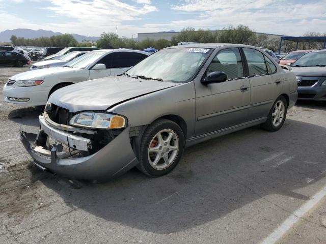 3N1BB51D91L130187 - 2001 NISSAN SENTRA SE GRAY photo 1