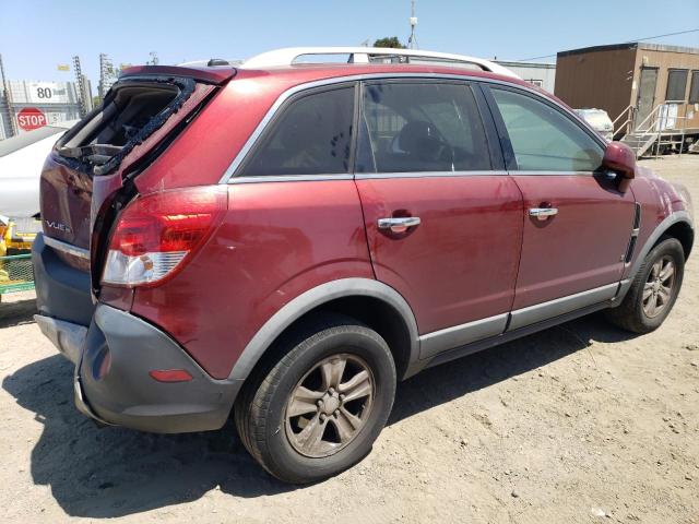 3GSDL43N28S732405 - 2008 SATURN VUE XE RED photo 3