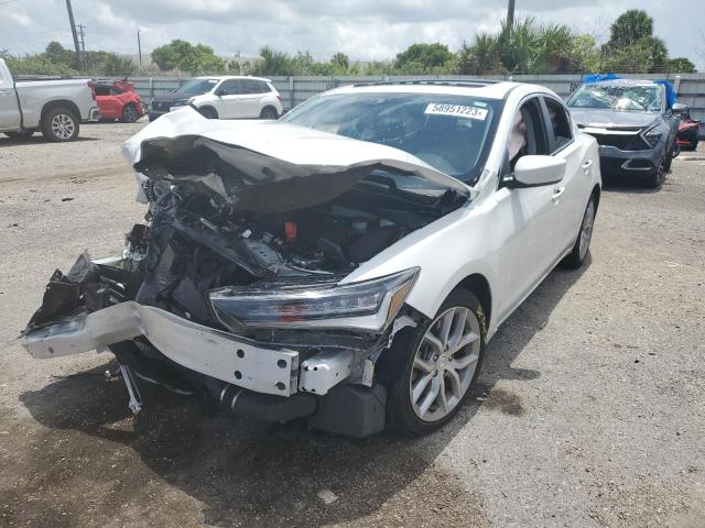 19UDE2F3XLA009496 - 2020 ACURA ILX WHITE photo 1