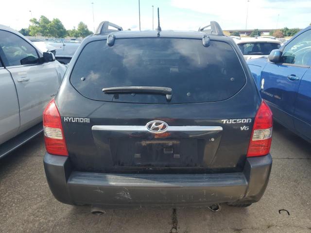 KM8JN12D97U685934 - 2007 HYUNDAI TUCSON SE BLACK photo 6