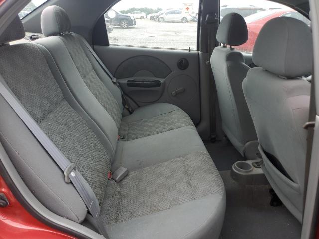 KL1TD52635B333375 - 2005 CHEVROLET AVEO BASE Qırmızı foto 10