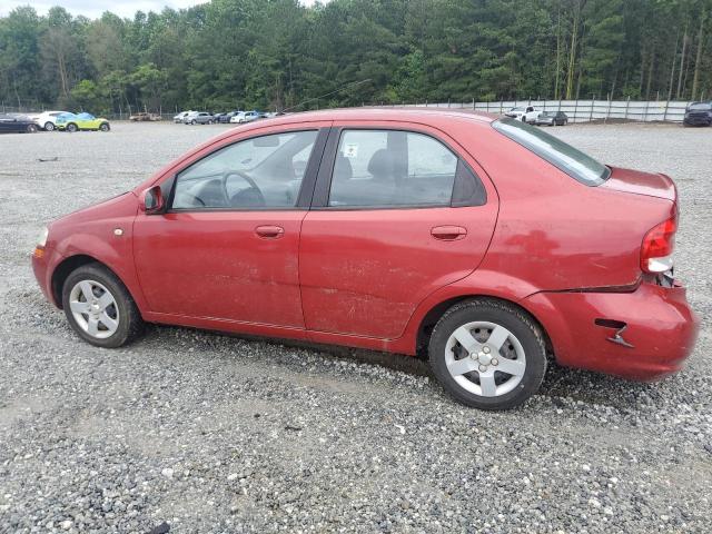 KL1TD52635B333375 - 2005 CHEVROLET AVEO BASE Qırmızı foto 2