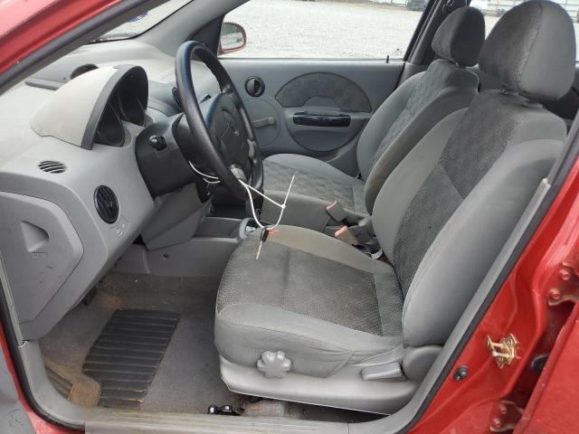 KL1TD52635B333375 - 2005 CHEVROLET AVEO BASE Qırmızı foto 7