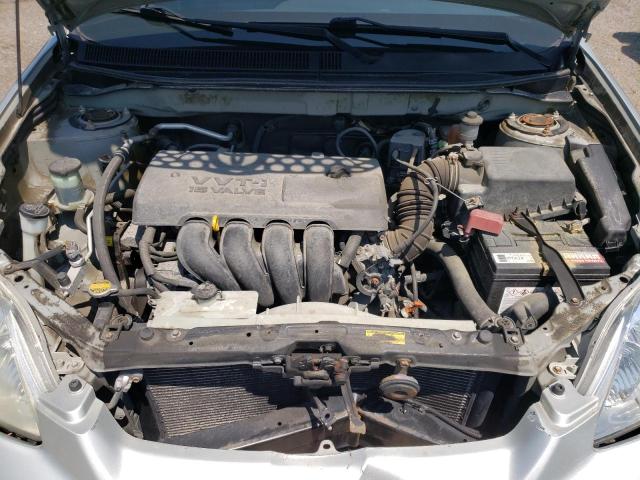 2T1KR32E33C743058 - 2003 TOYOTA COROLLA MA XR GRAY photo 11