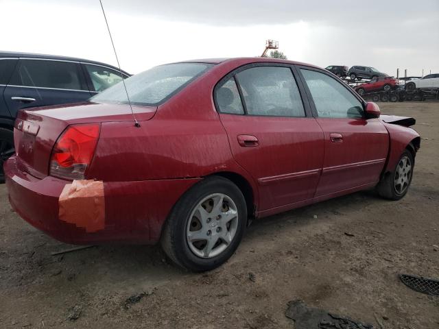 KMHDN46D65U928993 - 2005 HYUNDAI ELANTRA GLS RED photo 3