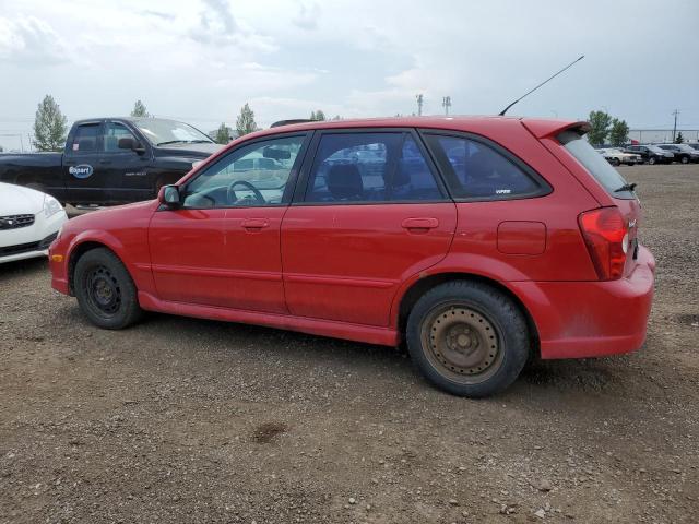 JM1BJ245921465140 - 2002 MAZDA PROTEGE PR5 RED photo 2