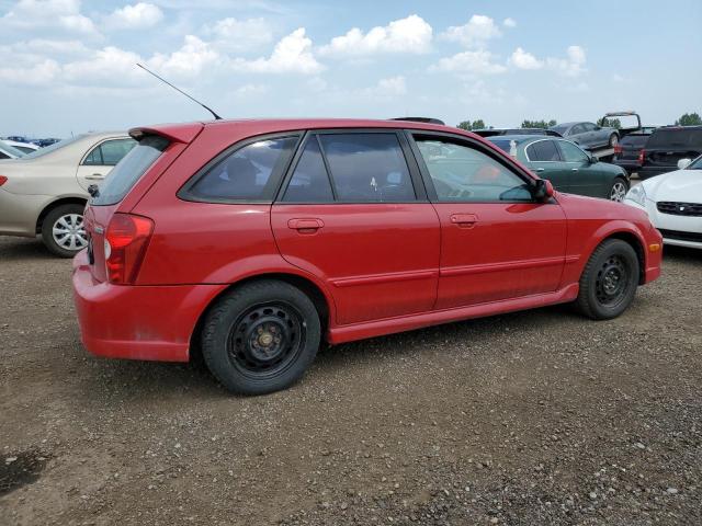 JM1BJ245921465140 - 2002 MAZDA PROTEGE PR5 RED photo 3