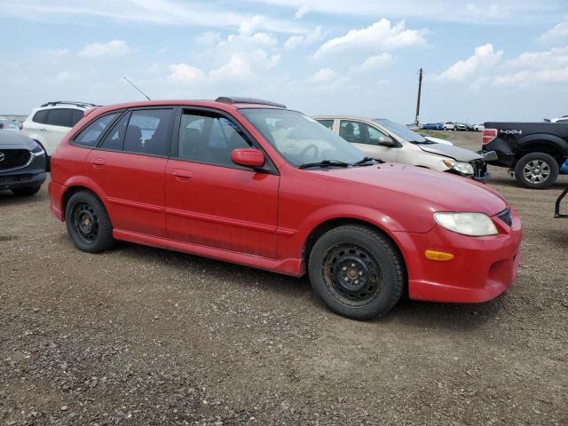 JM1BJ245921465140 - 2002 MAZDA PROTEGE PR5 RED photo 4