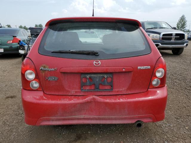 JM1BJ245921465140 - 2002 MAZDA PROTEGE PR5 RED photo 6