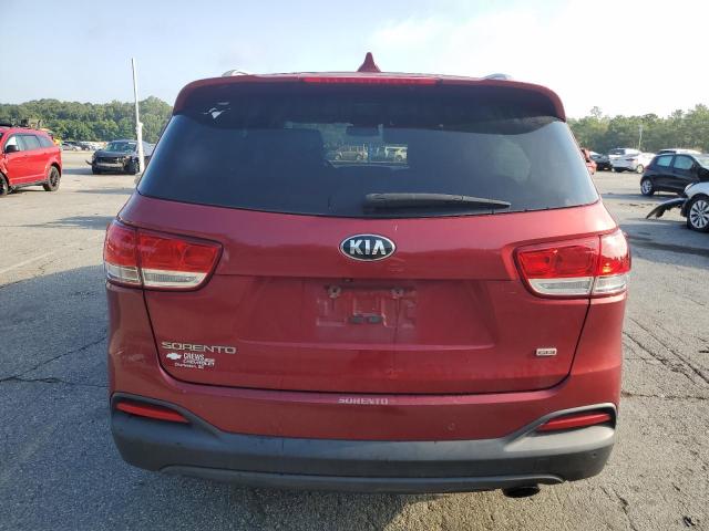 5XYPG4A38GG144099 - 2016 KIA SORENTO LX MAROON photo 6