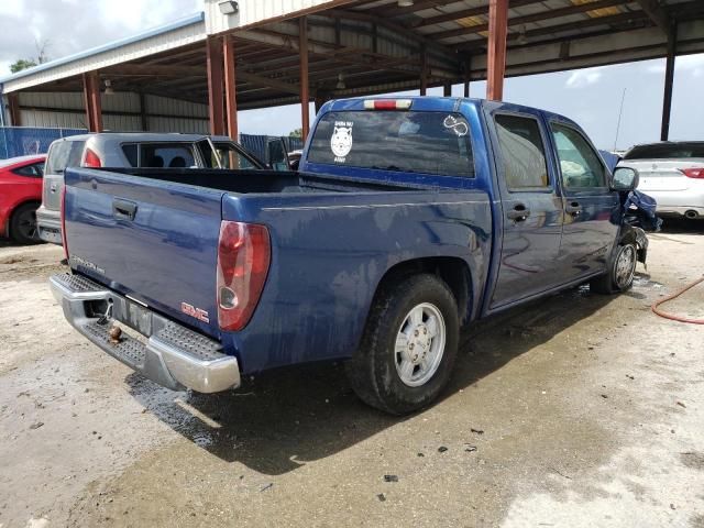 1GTCS136158156621 - 2005 GMC CANYON BLUE photo 3