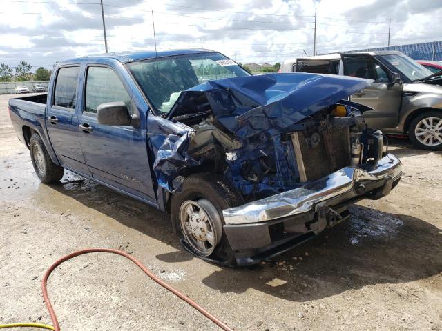 1GTCS136158156621 - 2005 GMC CANYON BLUE photo 4