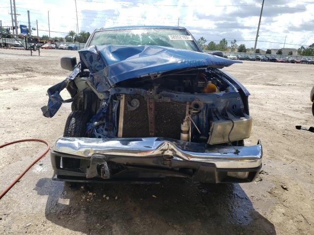 1GTCS136158156621 - 2005 GMC CANYON BLUE photo 5