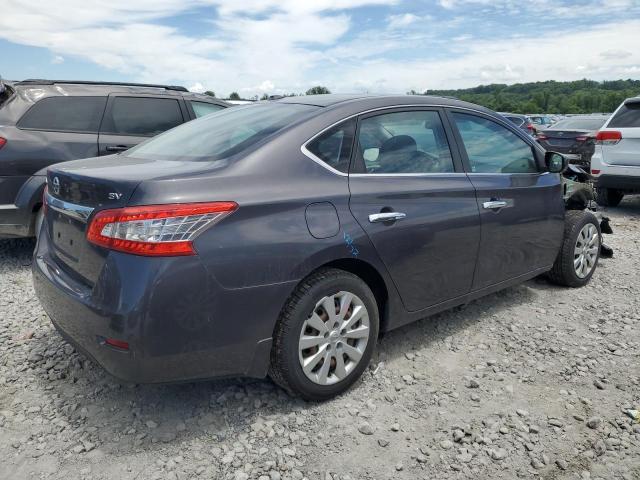 3N1AB7AP9FL658093 - 2015 NISSAN SENTRA S GRAY photo 3