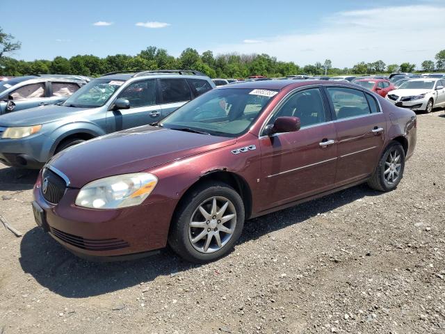 1G4HD57227U121896 - 2007 BUICK LUCERNE CXL BURGUNDY photo 1