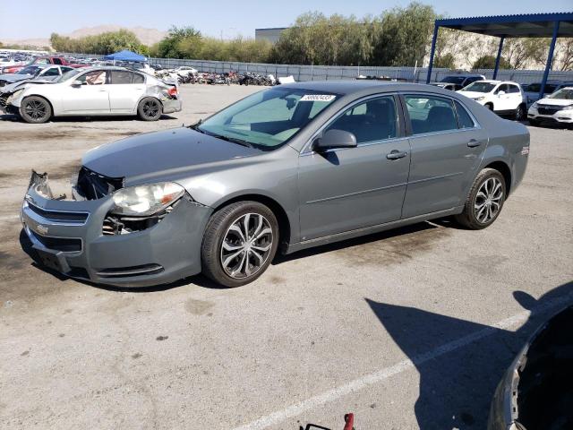 1G1ZH57B39F120382 - 2009 CHEVROLET MALIBU 1LT GRAY photo 1