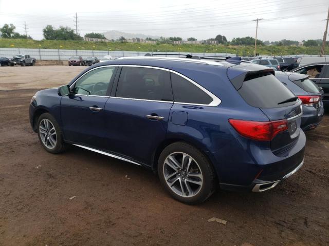 5FRYD4H81HB041774 - 2017 ACURA MDX ADVANCE BLUE photo 2