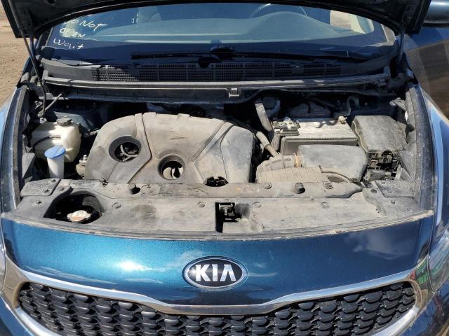 KNAHT8A34H7188040 - 2017 KIA RONDO TEAL photo 11