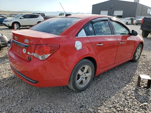 1G1PG5SB0F7112909 - 2015 CHEVROLET CRUZE LTZ RED photo 3