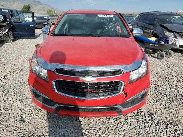 1G1PG5SB0F7112909 - 2015 CHEVROLET CRUZE LTZ RED photo 5