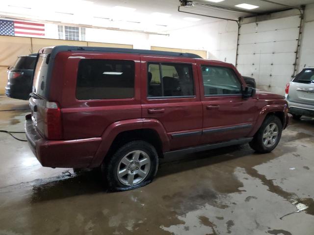 1J8HG48P37C622231 - 2007 JEEP COMMANDER 勃艮第红 照片 3