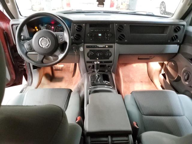 1J8HG48P37C622231 - 2007 JEEP COMMANDER 勃艮第红 照片 8