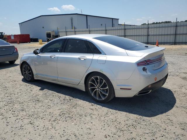 3LN6L2G99GR600295 - 2016 LINCOLN MKZ SILVER photo 2