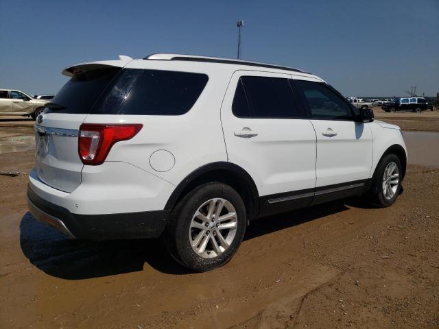 1FM5K7D82GGA10762 - 2016 FORD EXPLORER XLT WHITE photo 3