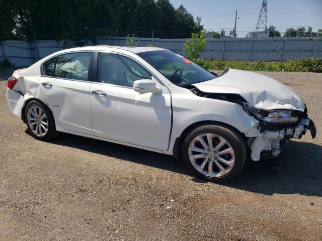 1HGCR2F95DA809192 - 2013 HONDA ACCORD TOURING WHITE photo 4