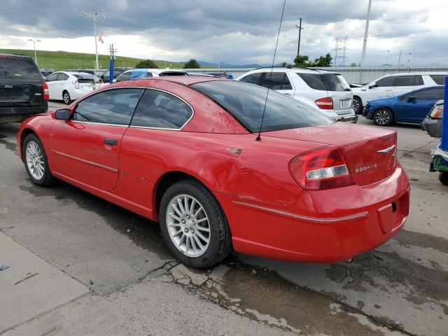 4C3AG52H04E152212 - 2004 CHRYSLER SEBRING LIMITED RED photo 2