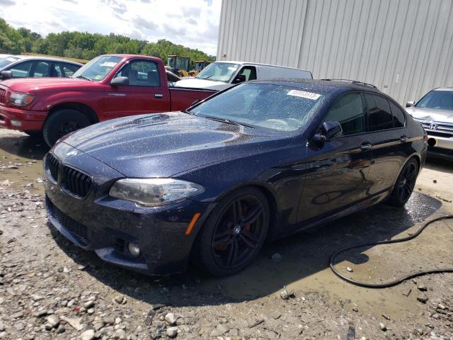 WBAKP9C54EDZ35146 - 2014 BMW 550 XI BLUE photo 1