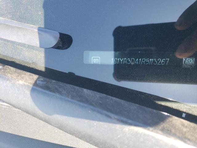 1G1YA3D41R5113267 - 2024 CHEVROLET CORVETTE STINGRAY 1LT WHITE photo 12