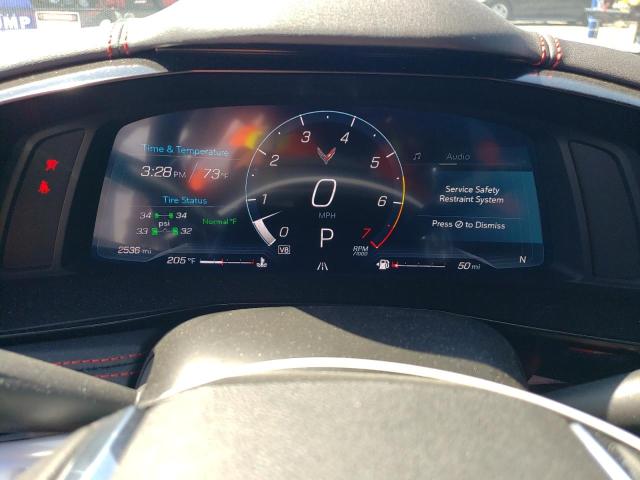 1G1YA3D41R5113267 - 2024 CHEVROLET CORVETTE STINGRAY 1LT WHITE photo 9