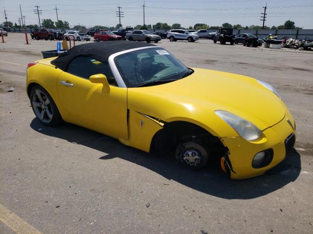 1G2MG35X37Y124154 - 2007 PONTIAC SOLSTICE GXP YELLOW photo 4