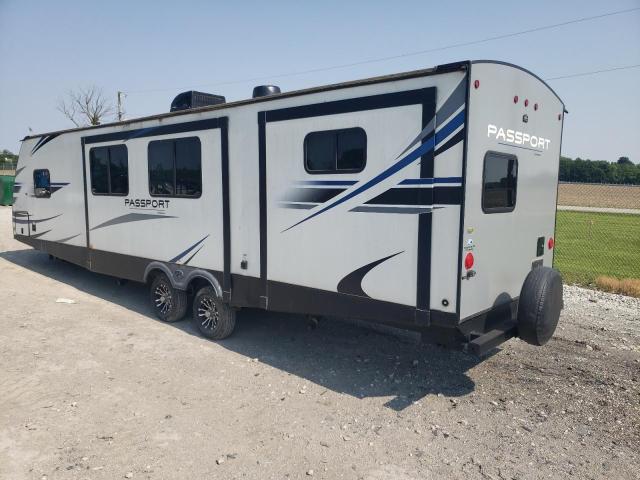 4YDT33520MK410837 - 2021 KEYSTONE PASSPORT TWO TONE photo 3