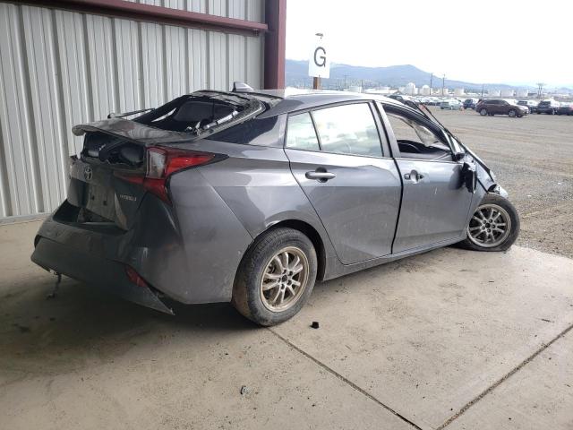 JTDKARFU3L3112914 - 2020 TOYOTA PRIUS L GRAY photo 3