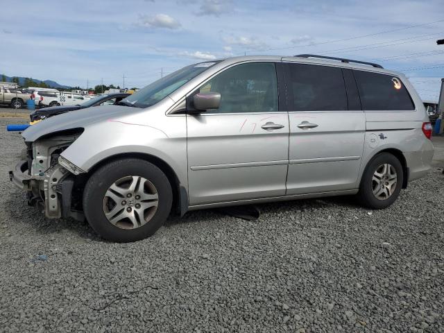 5FNRL38845B078364 - 2005 HONDA ODYSSEY TOURING SILVER photo 1