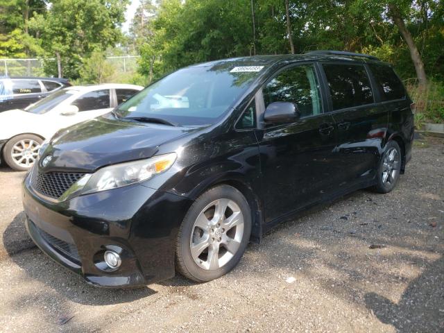 5TDXK3DC7BS038890 - 2011 TOYOTA SIENNA SPORT BLACK photo 1