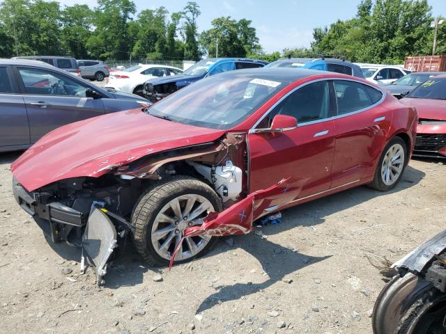 5YJSA1E46KF304865 - 2019 TESLA MODEL S 红色 照片 1