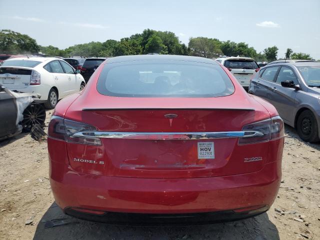 5YJSA1E46KF304865 - 2019 TESLA MODEL S 红色 照片 6