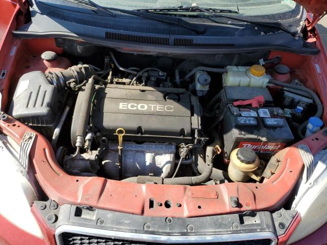 KL1TD6DE5BB206908 - 2011 CHEVROLET AVEO LS 红色 照片 11