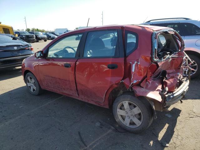 KL1TD6DE5BB206908 - 2011 CHEVROLET AVEO LS 红色 照片 2