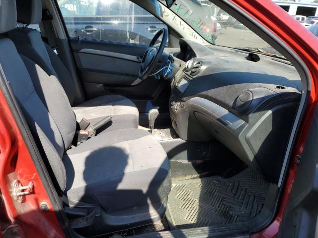 KL1TD6DE5BB206908 - 2011 CHEVROLET AVEO LS 红色 照片 7
