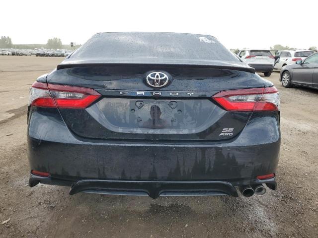 4T1G11BK0PU092595 - 2023 TOYOTA CAMRY SE NIGHT SHADE BLACK photo 6