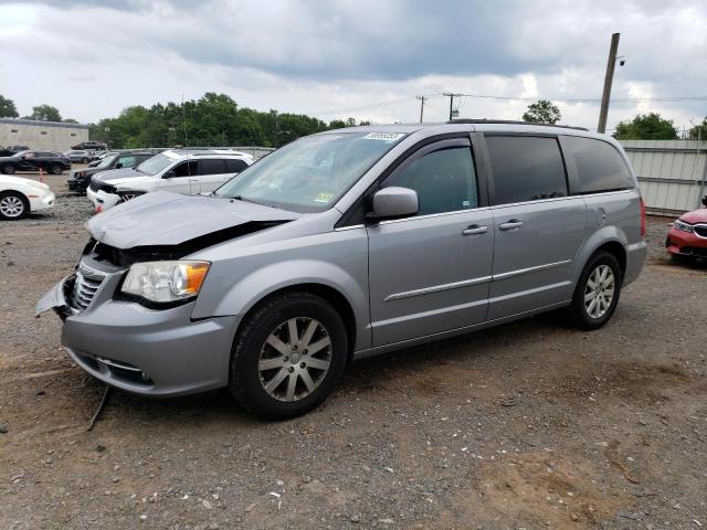2C4RC1BG8ER368342 - 2014 CHRYSLER TOWN & COU TOURING GRAY photo 1