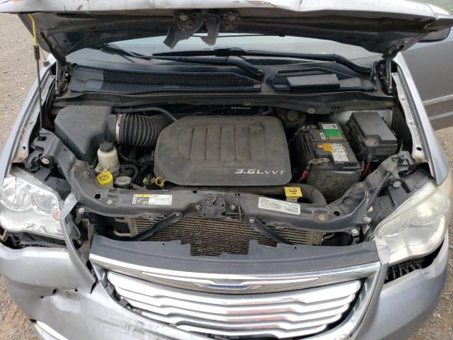 2C4RC1BG8ER368342 - 2014 CHRYSLER TOWN & COU TOURING GRAY photo 12