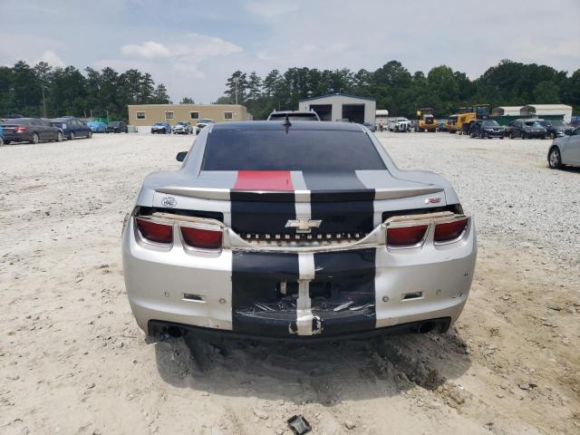 2G1FB1E36D9129457 - 2013 CHEVROLET CAMARO LT SILVER photo 6