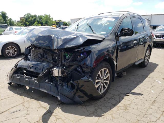 5N1AR2MM2EC662635 - 2014 NISSAN PATHFINDER S BLACK photo 1